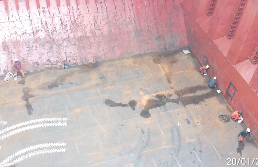 Cargo hold cleanliness survey